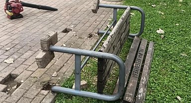 Yalova'da vandallar iş başında!