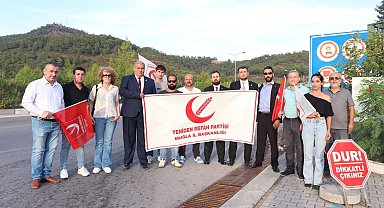 Yeniden Refah Muğla'dan Göcek Tüneli zamlarına tepki