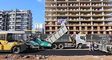 Antalya Büyükşehir'den altyapı çalışması