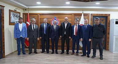 Başkan Aydın’a Saadet Partisi’nden Üst Düzey Ziyaret