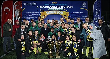 Başkanlık Kupası’nın sahibi ‘Amazonlar’ ve ‘Spor İşleri’