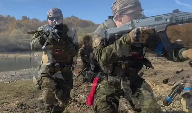 Bilecik Pazaryeri'nde Airsoft Festivali renk kattı