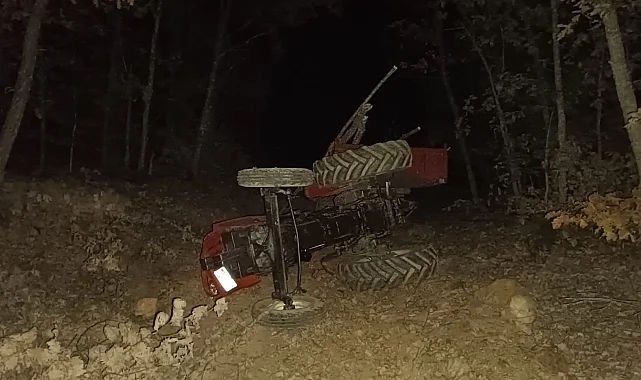 Bilecik'te traktör kazası