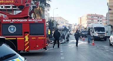 Bursa'da ölümden döndüler!