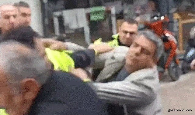Bursa'da polise yumruklu saldırı