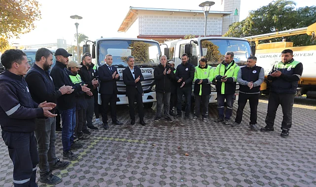 Bursa Gemlik'te 'Acil Müdahale Ekibi' görevde