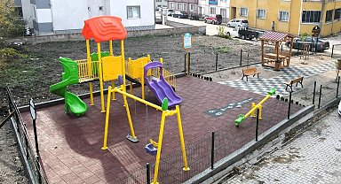 Bursa Mustafakemalpaşa'da çocuklara yeni park
