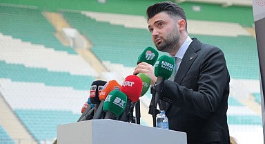 Bursaspor Başkanı Enes Çelik: