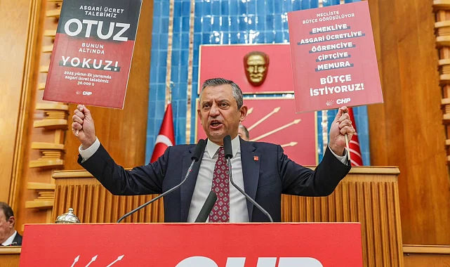 CHP'li Özel'den '30 bin TL' mücadelesi... "Talebimiz 30 altında yokuz!"