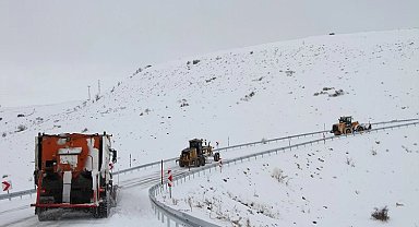 Kayseri Talas'ta kış çalışmaları sürüyor