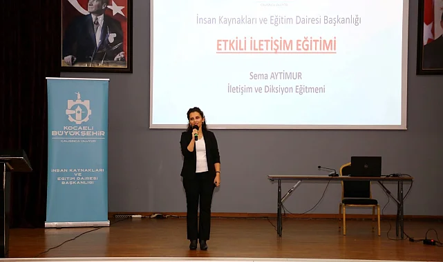 Kocaeli Büyükşehir'den şef ve amirlere eğitim