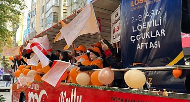 LÖSEV'den Kocaeli'de farkındalık korteji
