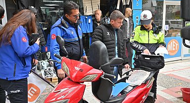 Manisa'da kaldırım işgaline sıkı denetim