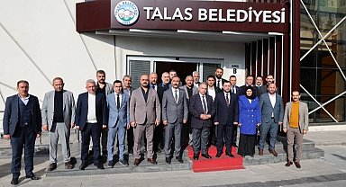 MHP Kayseri Kocasinan'dan Talas'a ziyaret