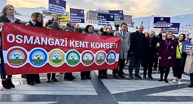 Osmangazi Kadına Şiddete Ses Yükseltti