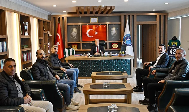 TÜGİK KULU'dan Başkan Sertdemir'e ziyaret