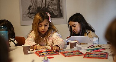 Ürünlü Arı Evi’nde çocuklar sanat ve eğlenceyle buluştu