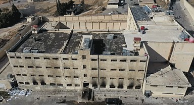 AFAD ekibi Sednaya Hapishanesi'nde