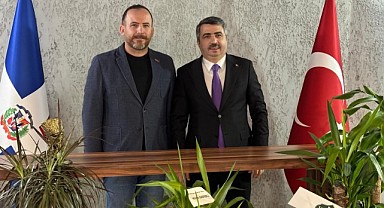 Başkan Yılmaz'dan Ömer Aydoğdu'ya Ziyaret