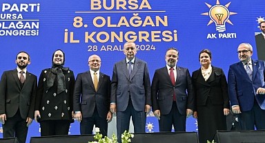 Bursa AK Parti 8. İl Olağan Kongresi Gerçekleşti