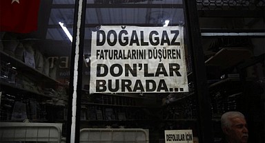 Bursa'da Doğalgaz Üzerinden Mizah!