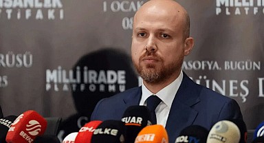 Filistin eylemini Bilal Erdoğan açıkladı