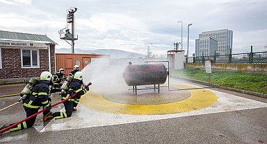 Filistinli ‘alev avcıları’, Bursa’da eğitiliyor