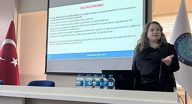 Nilüfer Belediyesi’nden öğrencilere iş güvenliği eğitimi