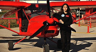 Türkiye'nin en genç kadın pilot adayı Bursa'da!