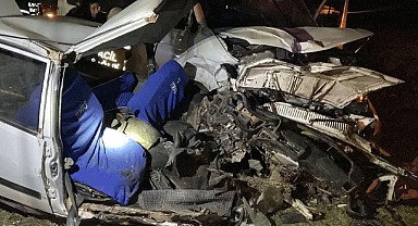 Aksaray'da feci kaza!