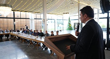 Başkan Aydın, iş insanları ile bir araya geldi