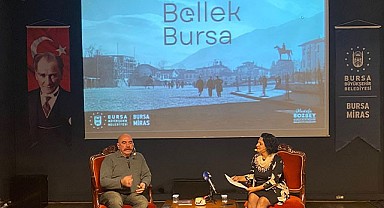 ‘Bursa Bellek- Kent Söyleşileri’nin ilk konuğu Ezel Akay oldu