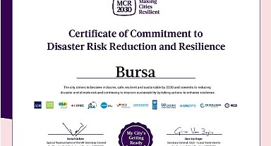 Bursa Büyükşehir’den ‘dirençli kent’ için uluslararası işbirliği