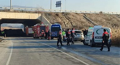 Denizli'de feci kaza!