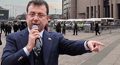 İmamoğlu Çağlayan Adliyesinde!