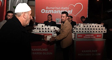 Osmangazi Belediyesi’nden kandil simidi