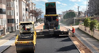 Tarihi projede asfalt çalışmaları hız kazandı