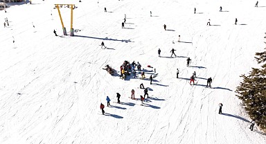 Uludağ'da Faciadan Kıl Payı Kurtuldular