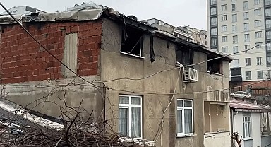 Ailesini kurtardı kendisi yandı!