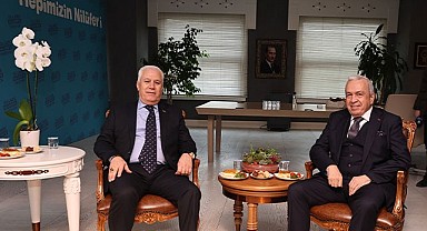 Başkan Bozbey’den Başkan Şadi Özdemir’e ziyaret