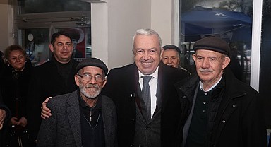 Başkan Şadi Özdemir vatandaşları dinledi