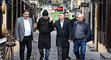 Başkan Yılmaz'dan Bursa'nın Sanat Köprüsü'ne Ziyaret