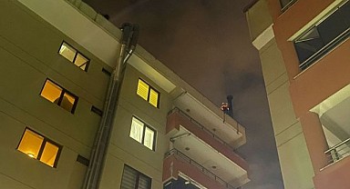 Bursa'da Korkutan Baca Yangını!