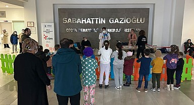 Büyükşehir’den tedavi gören çocuklara moral