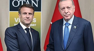 Erdoğan ile Macron arasında kritik görüşme