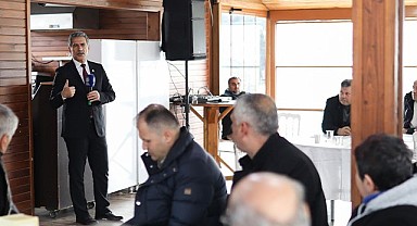 Gemlik Belediye Başkanı Şükrü Deviren Muhtarlarla Buluştu