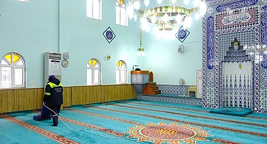 Gemlik'te camiler Ramazan'a hazırlanıyor