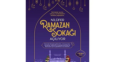 Nilüfer’e Ramazan hoş geliyor