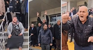Adliye önünde aileler 'Adalet' diye bağırdı!