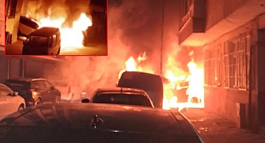 Bahçelievler’de Gece Yarısı Yangın Panik Yaratttı
